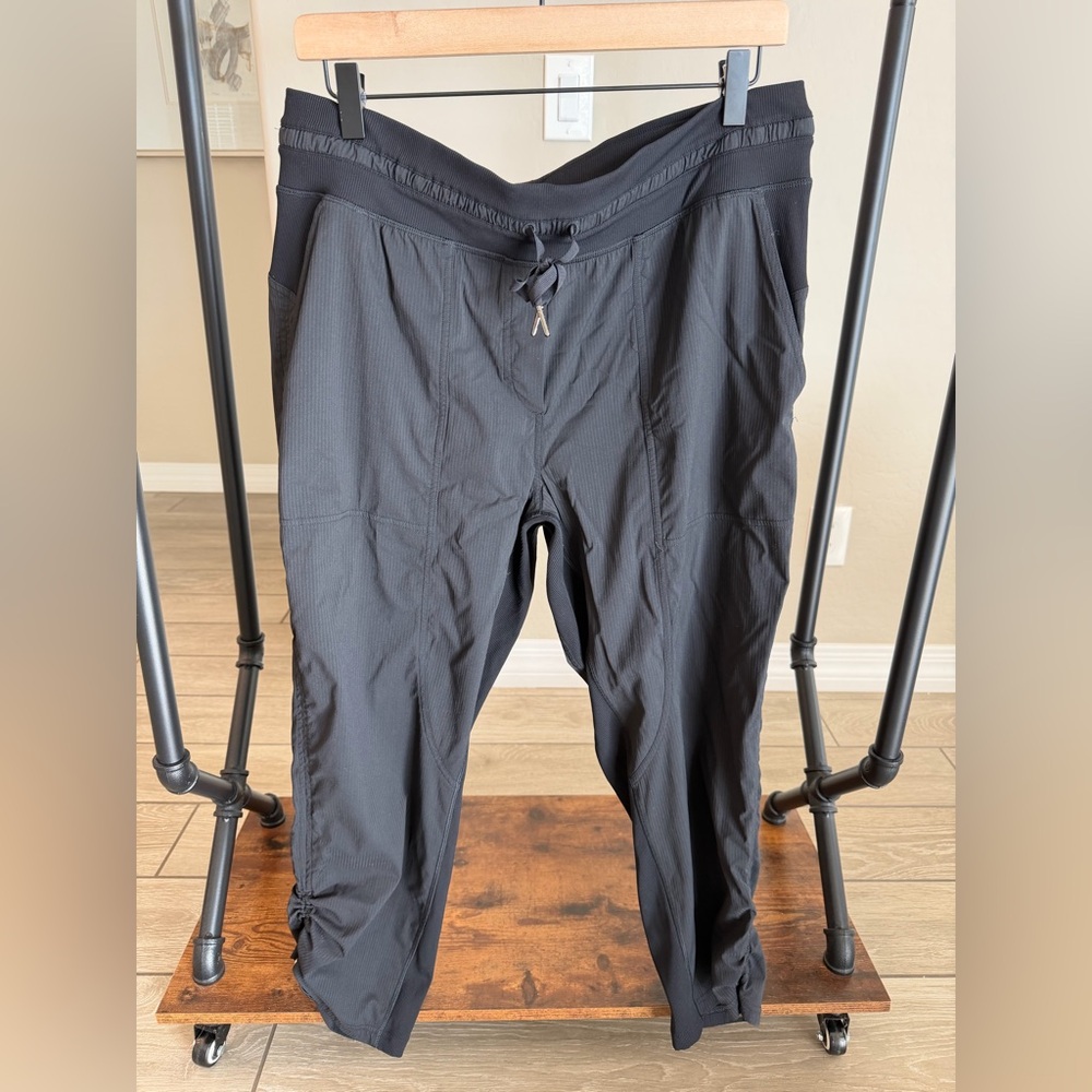 Lululemon Athletica Black Ribbed Pants